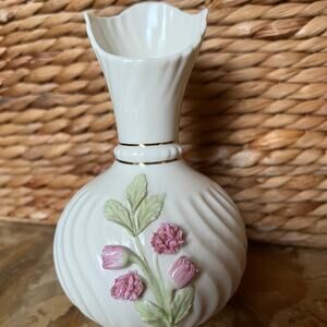 Cream Irish Pottery Vase